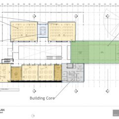 Georgia Tech Living Building schematic design floor plans